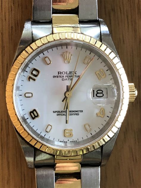 rolex date 15223 acciaio oro 18kt completo scatola documenti nuovo|Rolex Oyster Perpetual Date 15223 .